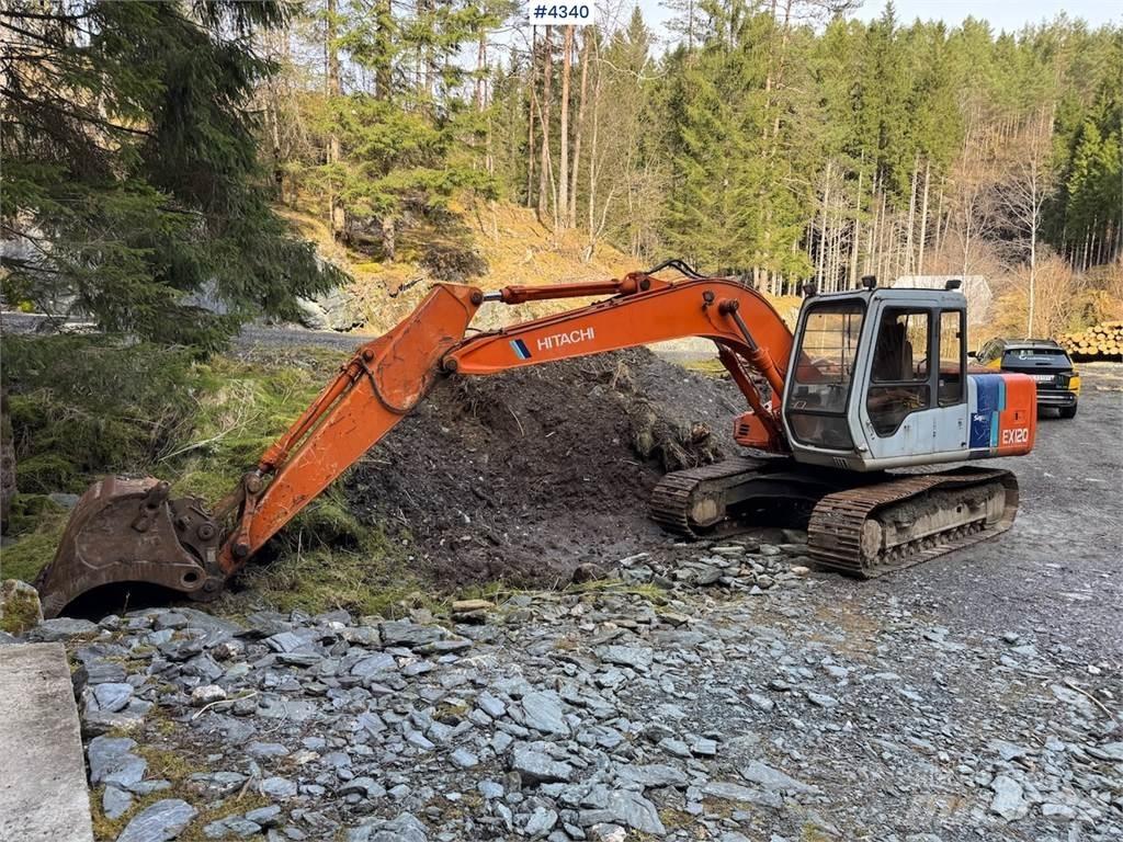 Hitachi EX120-2 Excavadoras de cadenas