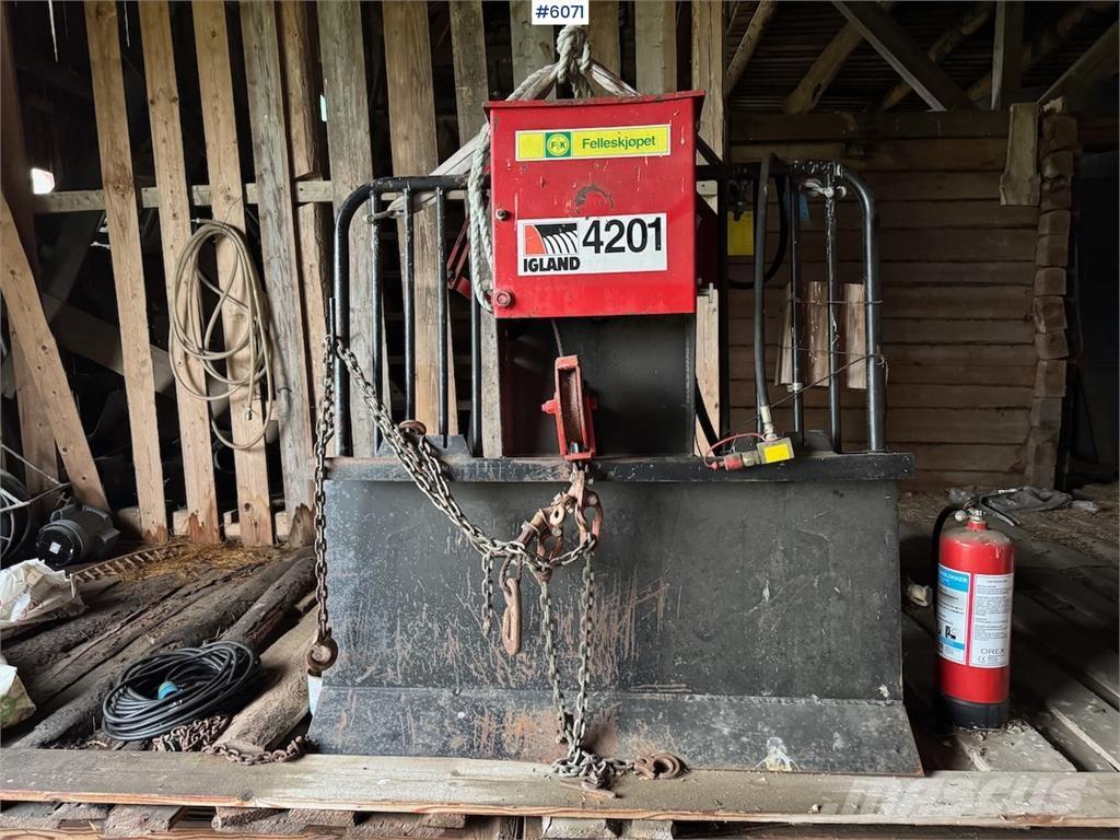 Igland 4201 vinsj Otros componentes