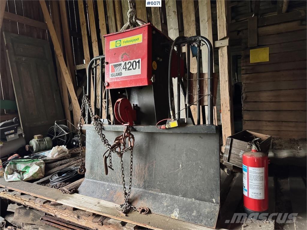 Igland 4201 vinsj Otros componentes