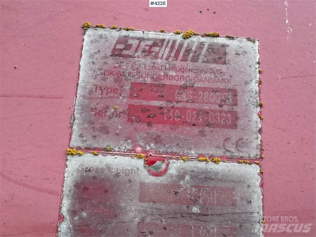 JF GMS-2800TS Otras máquinas y aperos de labranza