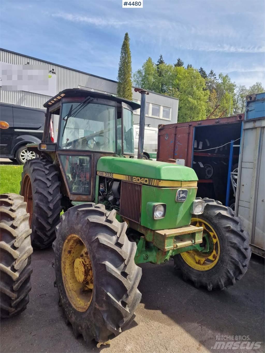 John Deere 2040 Tractores