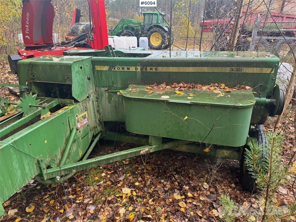 John Deere 332 Otros equipos para cosecha