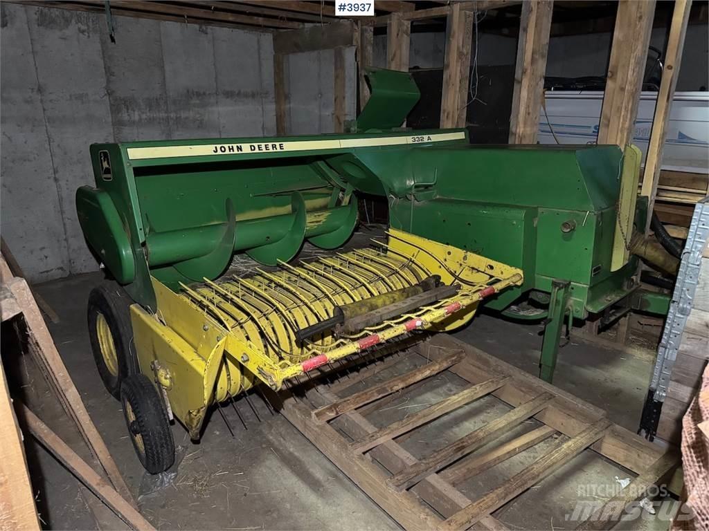John Deere 332 A Otros equipos para cosecha