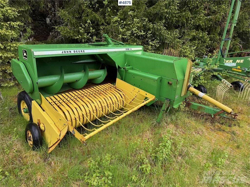 John Deere 332 A Otros equipos para cosecha