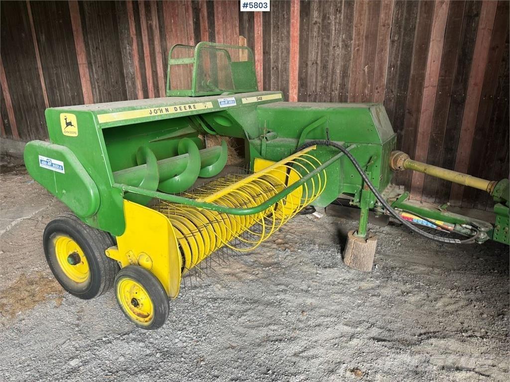 John Deere 342 Otros equipos para cosecha