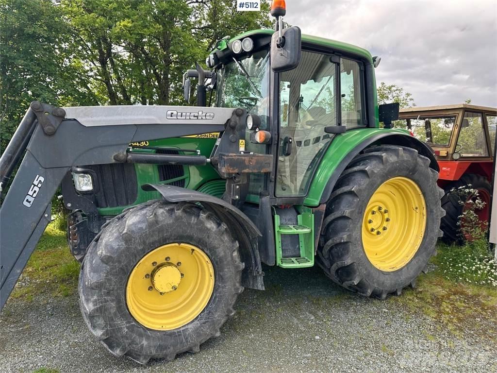 John Deere 6430 Tractores