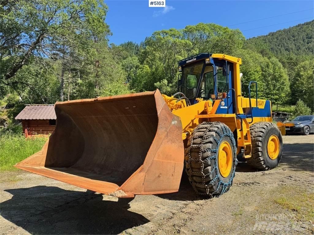 Komatsu WA420-1 Cargadoras sobre ruedas