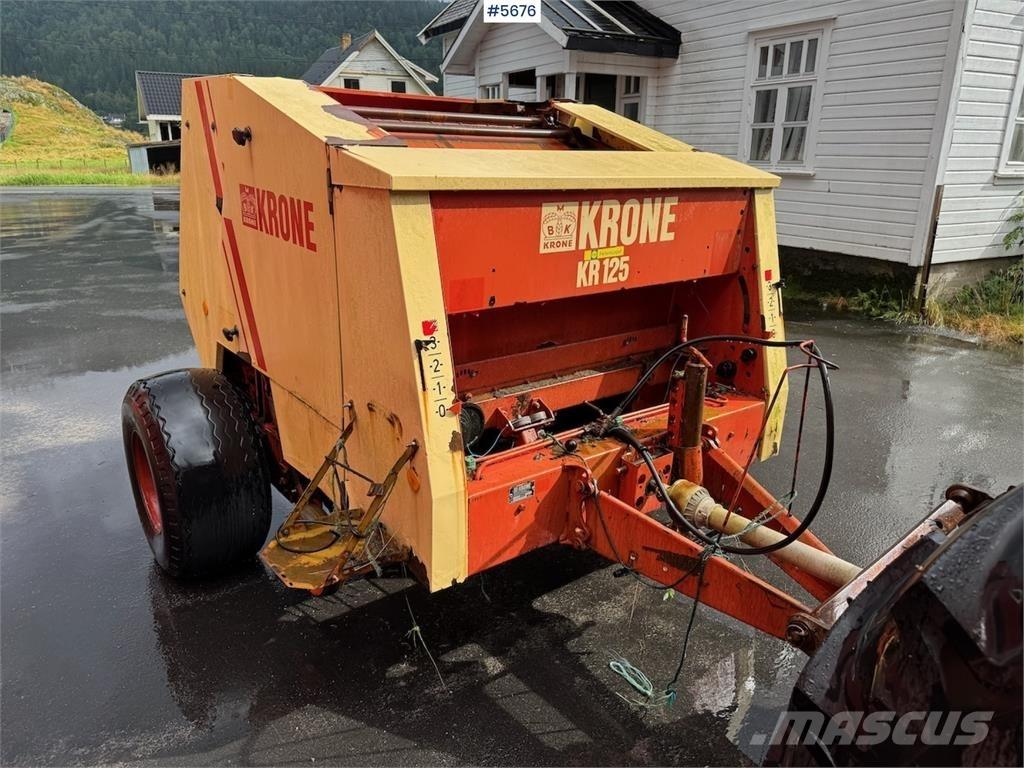 Krone KR 125 Otros equipos para cosecha