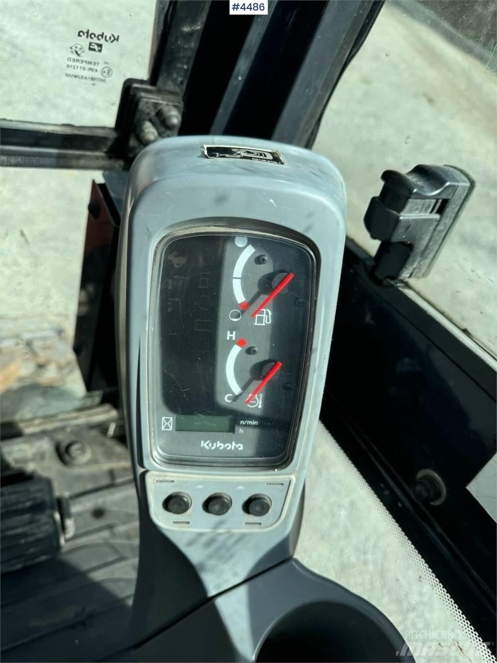 Kubota KX019 Excavadoras de cadenas
