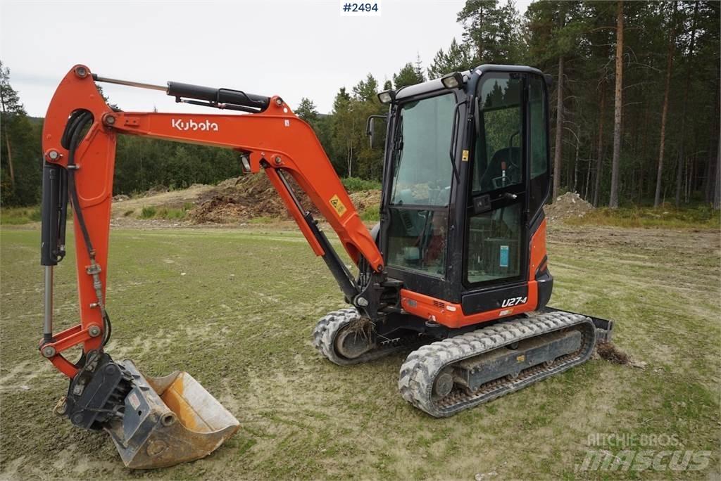 Kubota U27-4 Excavadoras de cadenas