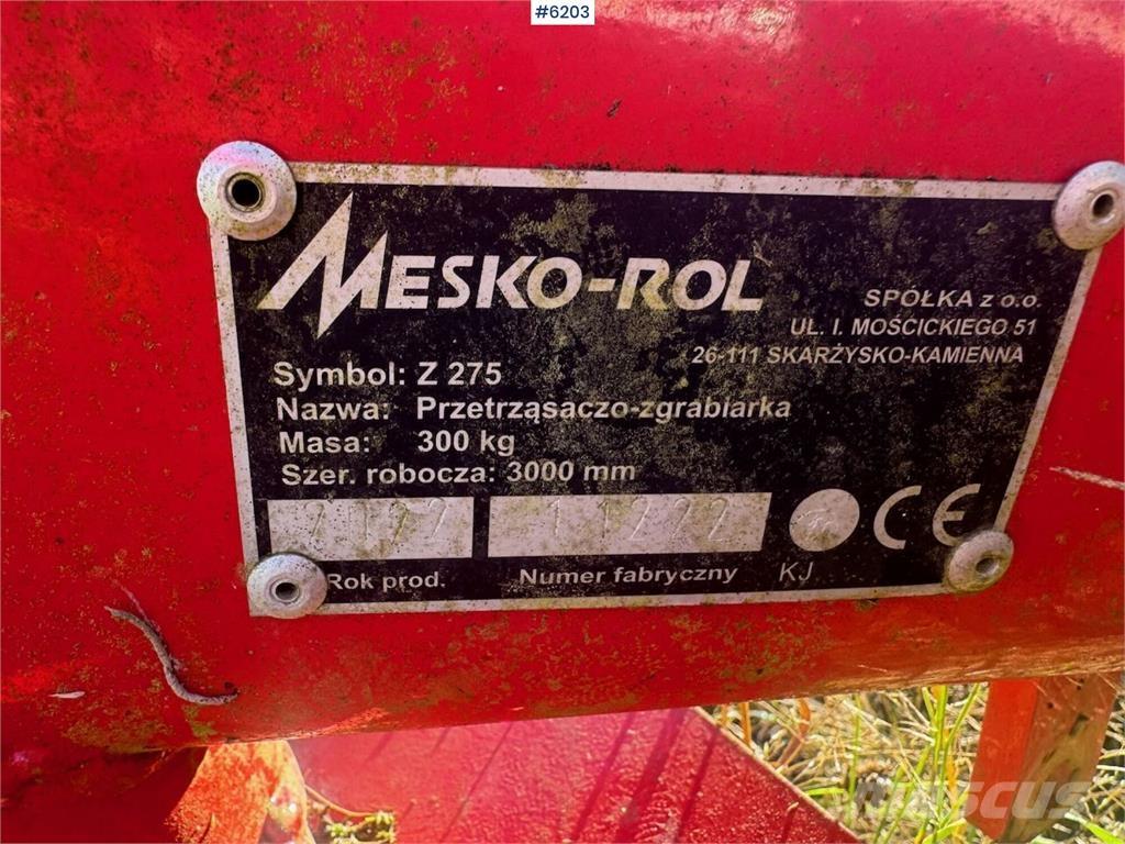  Mesko Rol Z275 Otros equipos para cosecha