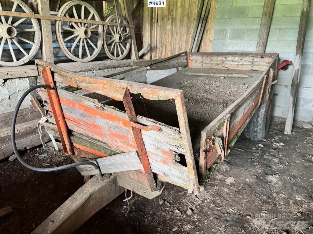 Orkel 4 tonns Góndola de cama rebajada