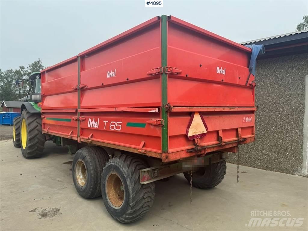 Orkel T85S henger Remolque para grano