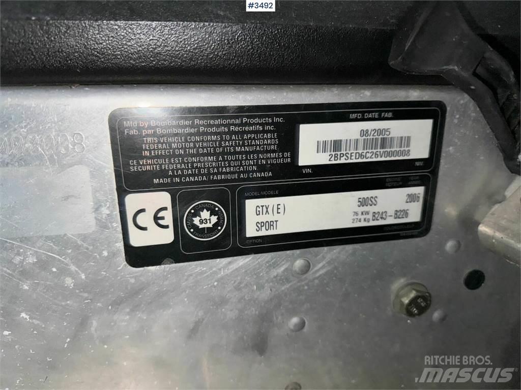 Ski-doo GTX Todoterrenos