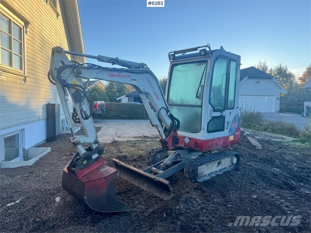 Takeuchi TB219 Excavadoras de cadenas