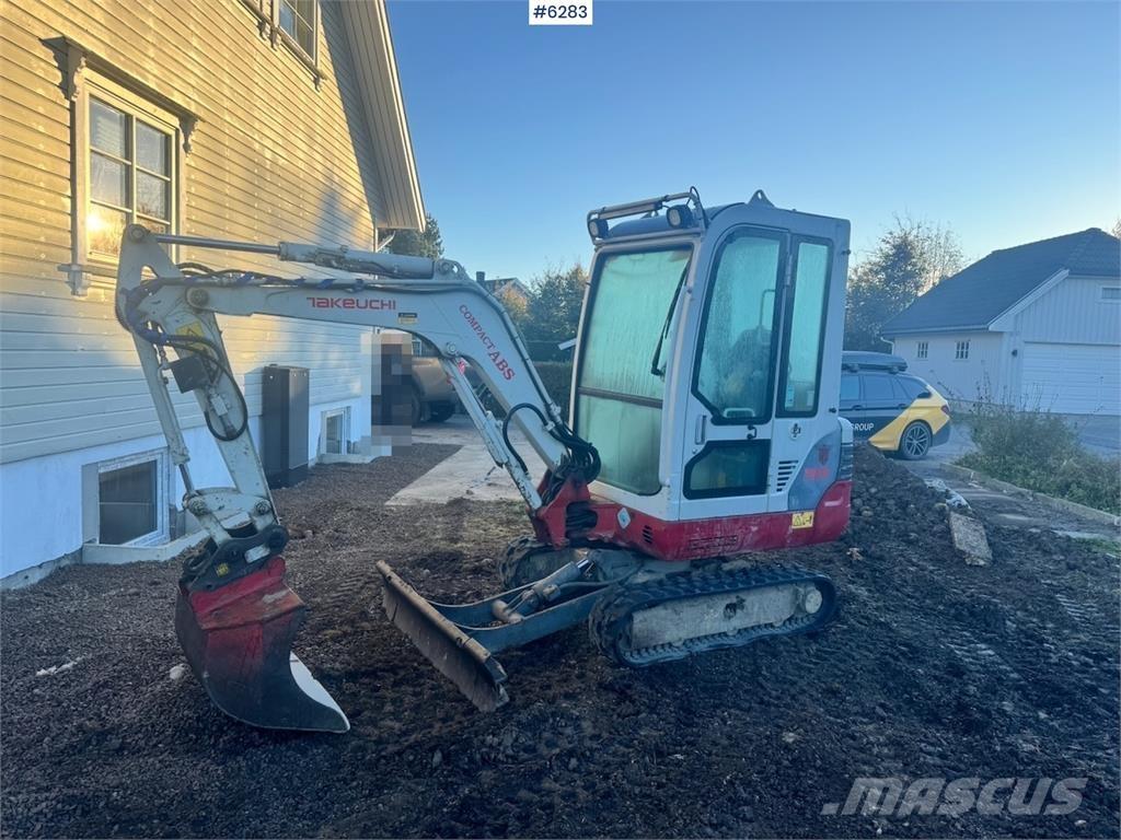 Takeuchi TB219 Excavadoras de cadenas