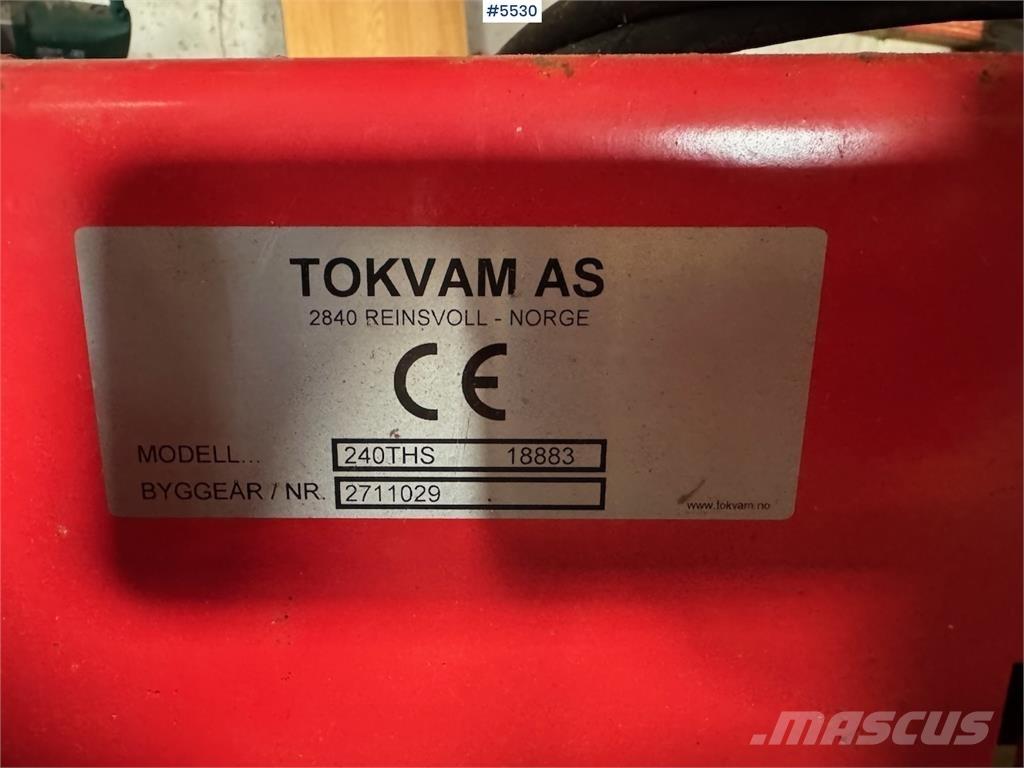 Tokvam 240 THS Láminas y cuñas quitanieves