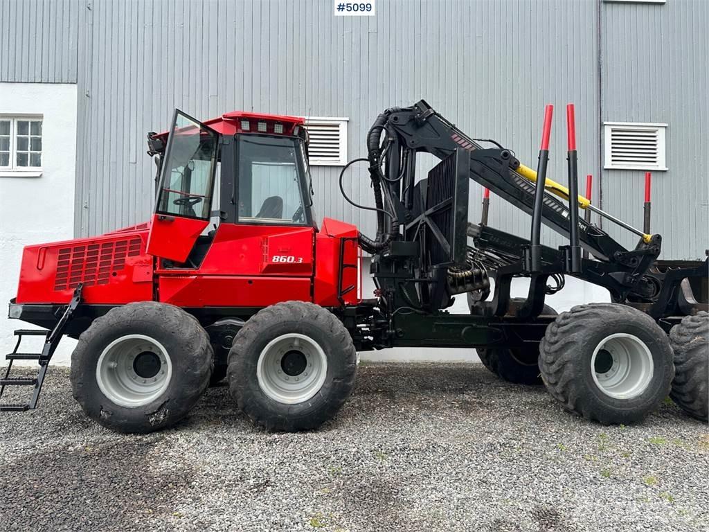 Valmet 860 lll Grúas transportadoras