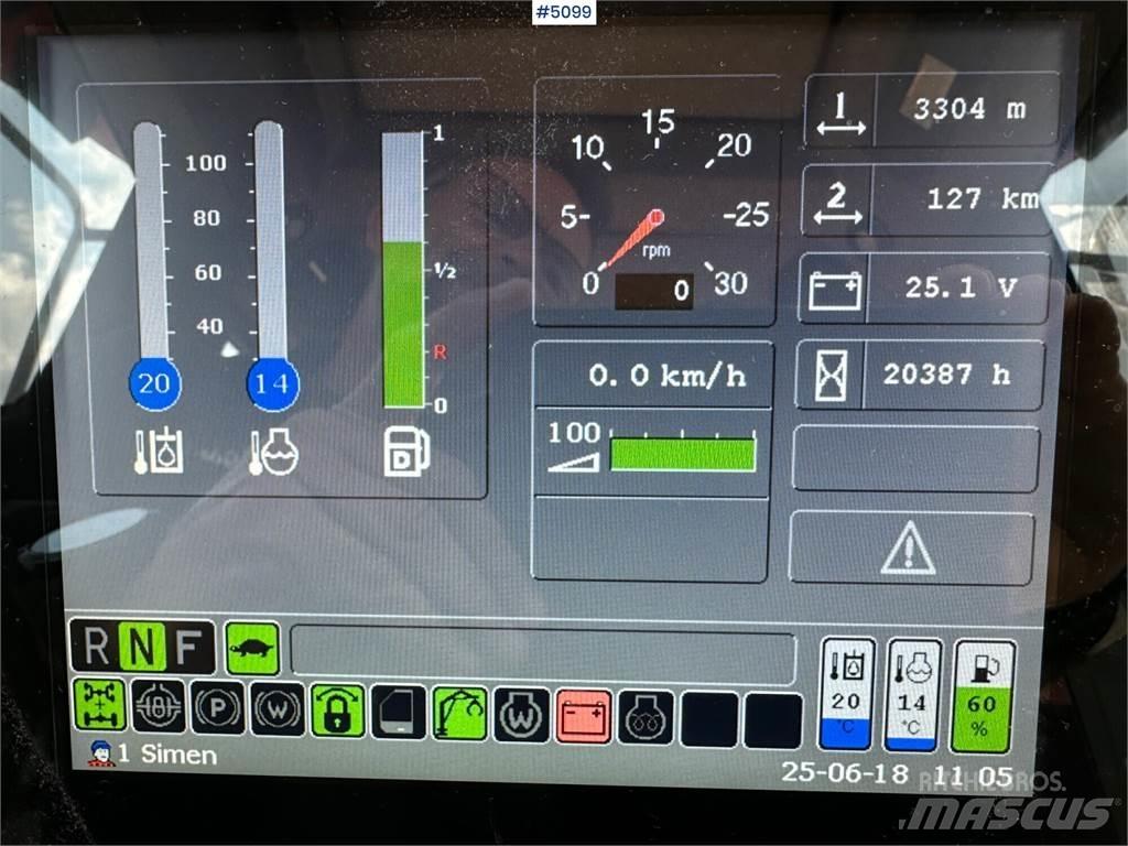Valmet 860 lll Grúas transportadoras