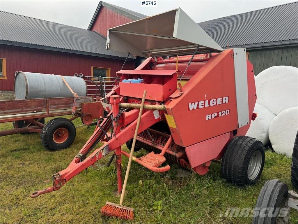 Welger RP120 Otros equipos para cosecha