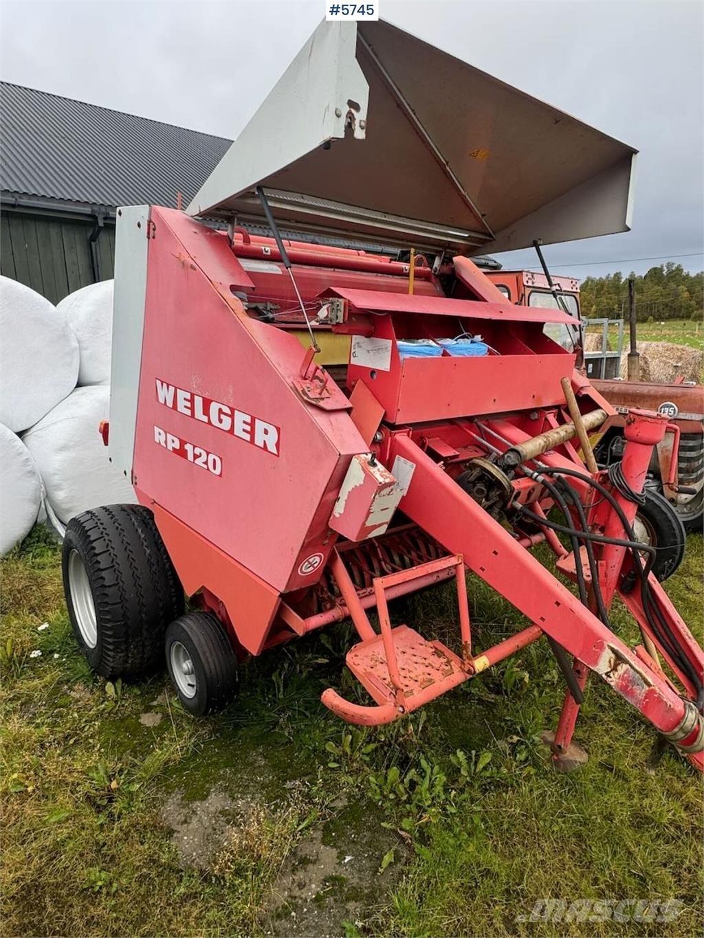 Welger RP120 Otros equipos para cosecha