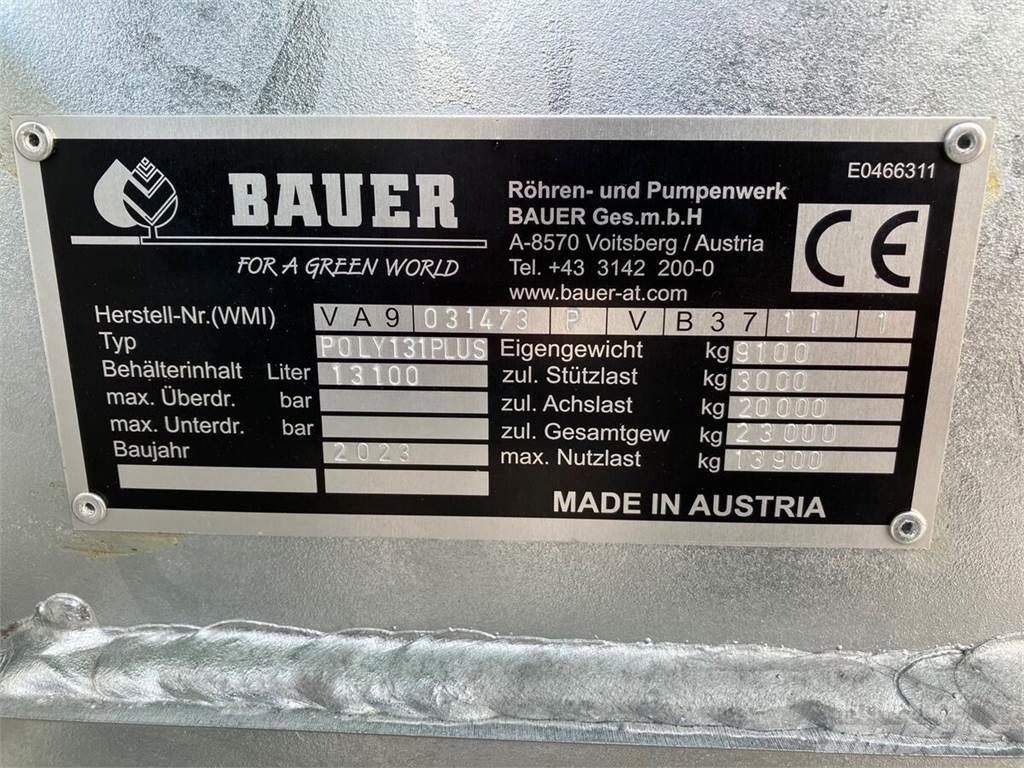 Bauer Poly 131 Cisternas o cubas esparcidoras de purín