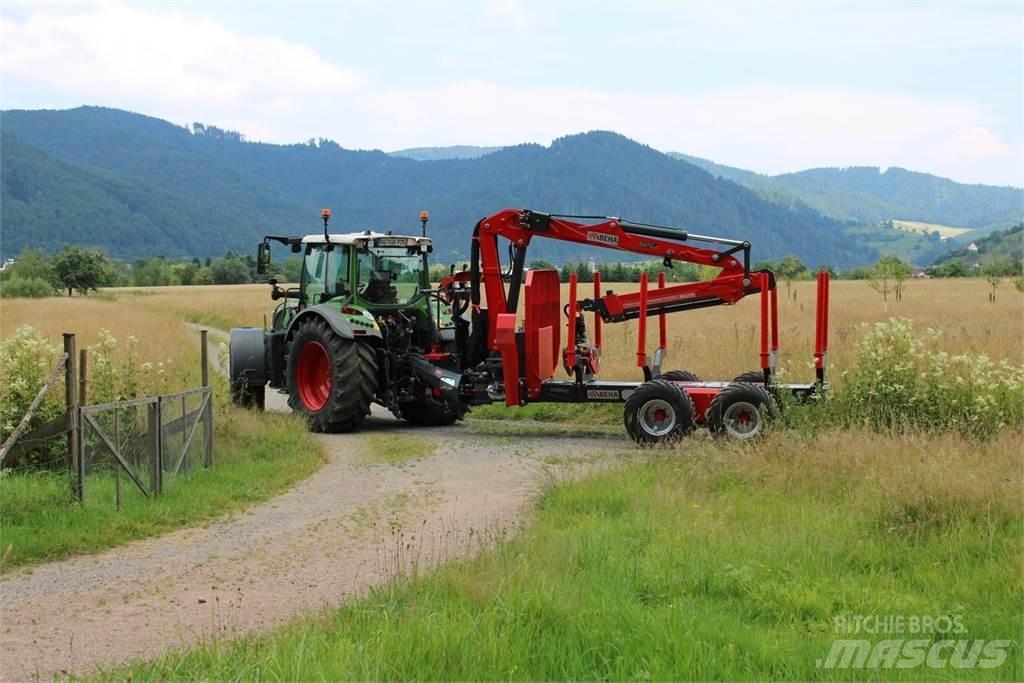 Beha V1200 mit 8870 Remolques forestales