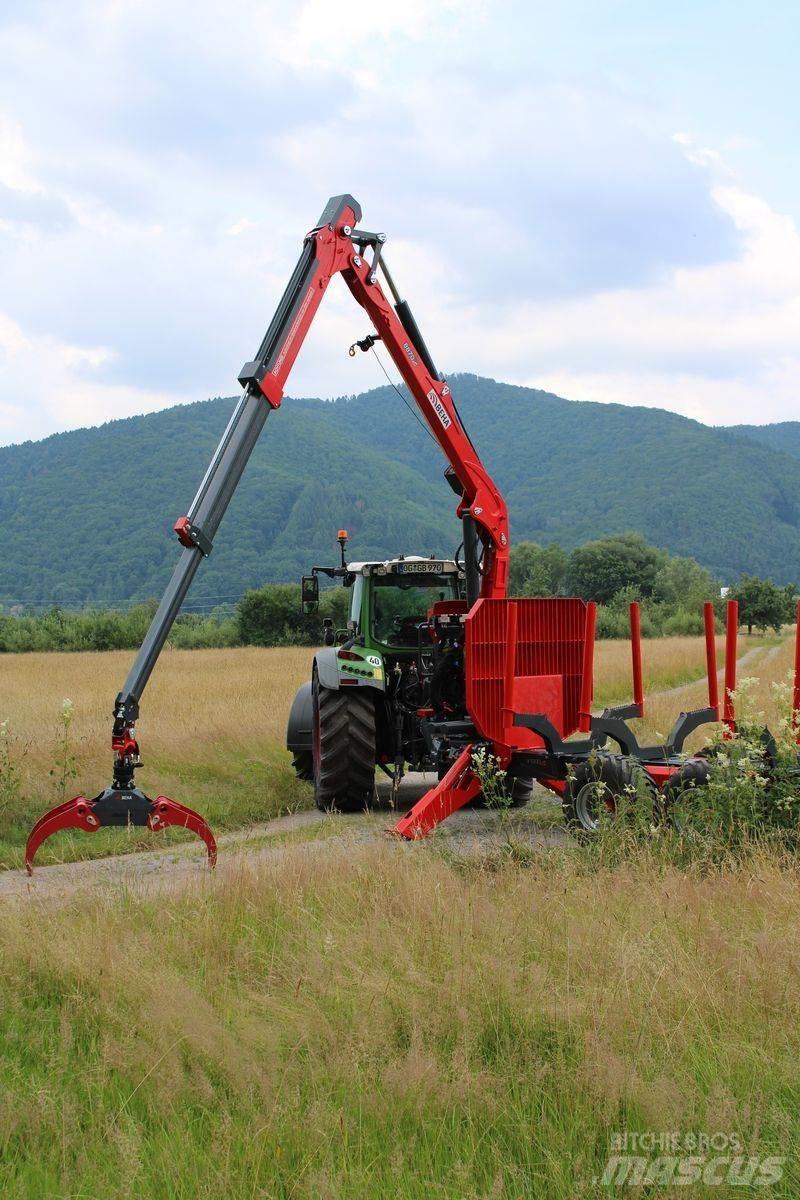 Beha V1200 mit 8870 Remolques forestales