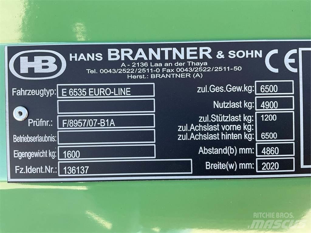 Brantner E 6535 Remolques volquete