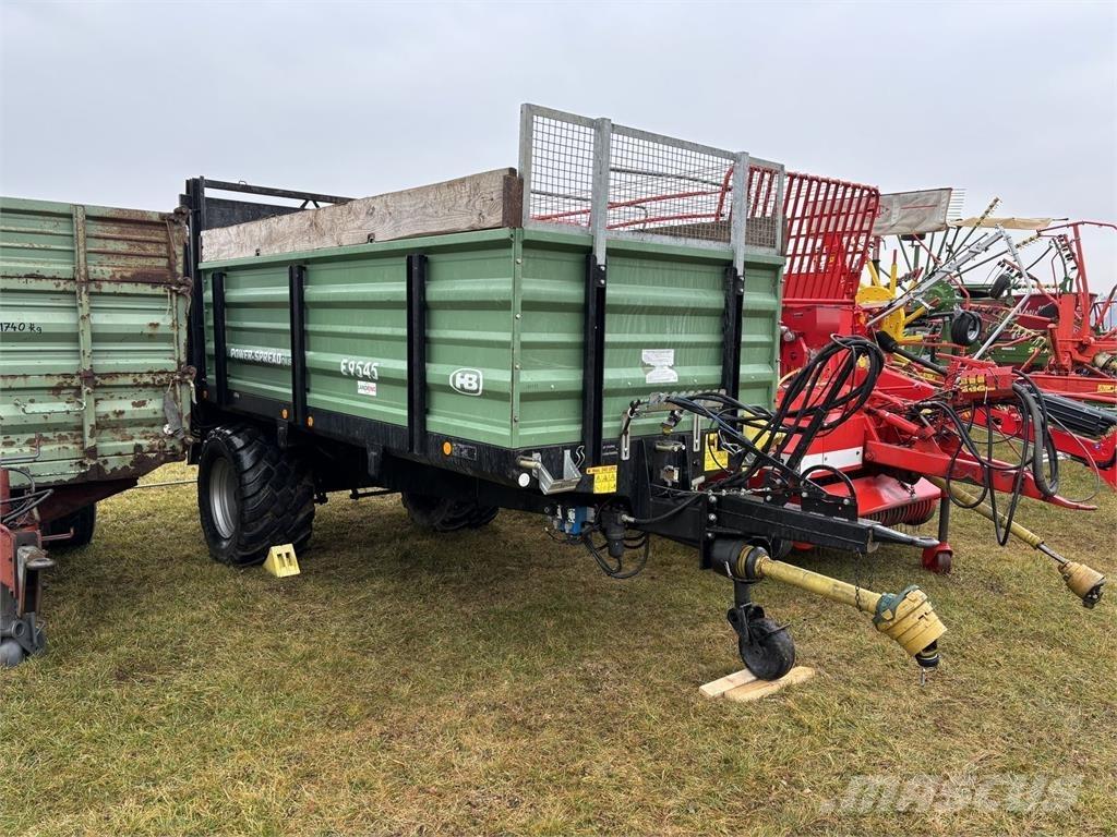 Brantner E9545PS+ Remolques esparcidores de estiércol