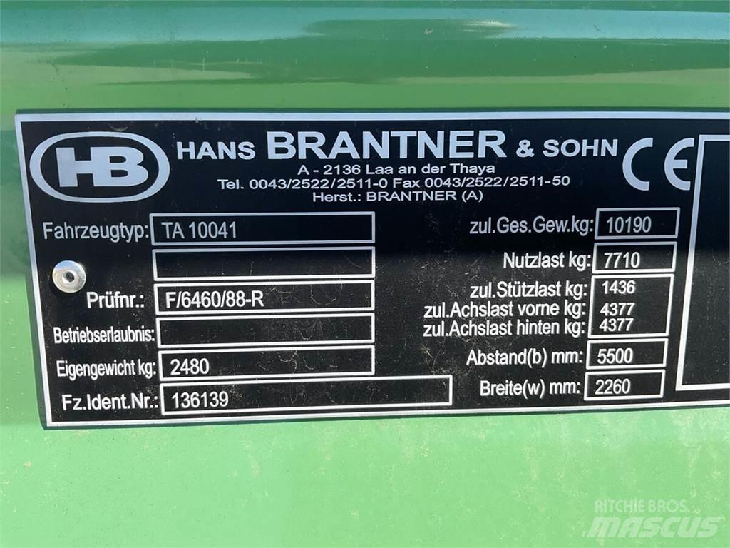 Brantner TA 10041 Remolques volquete