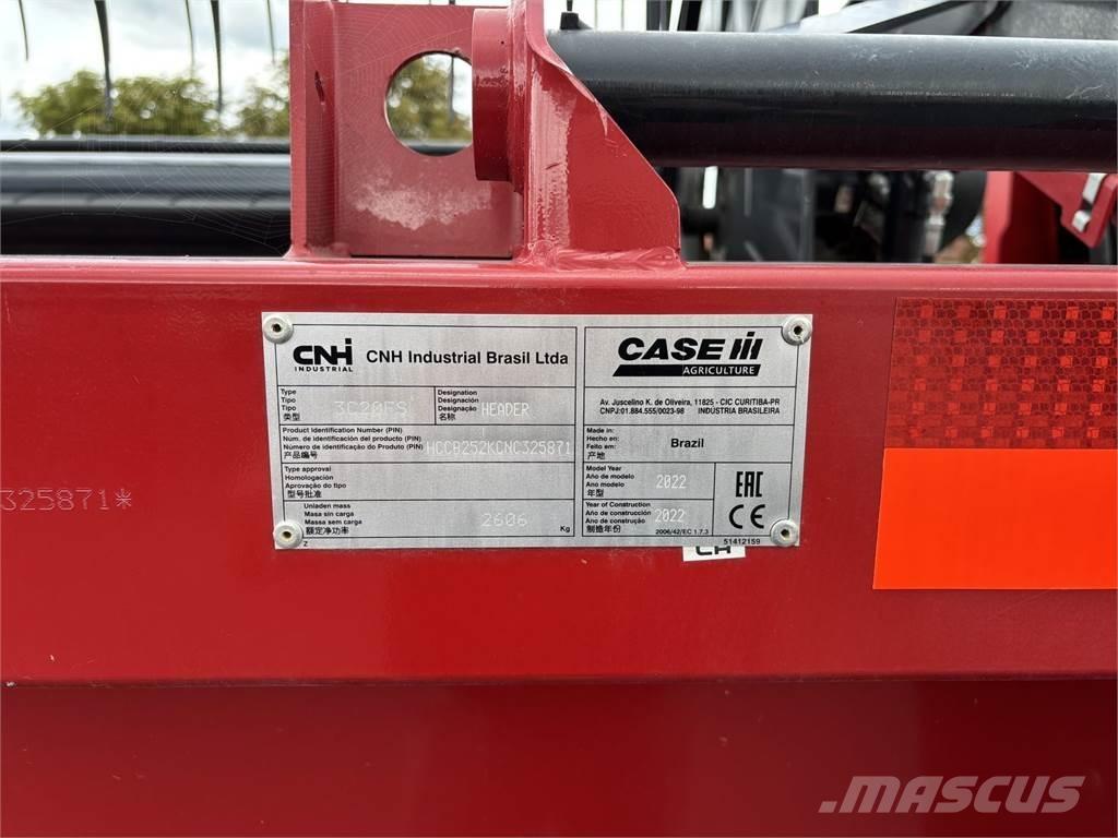 Case IH 3020 Accesorios para cosechadoras combinadas