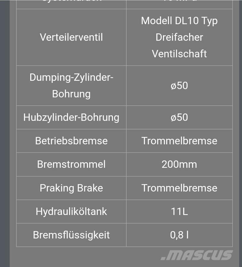 Everun EREL 05 Palas cargadoras frontales