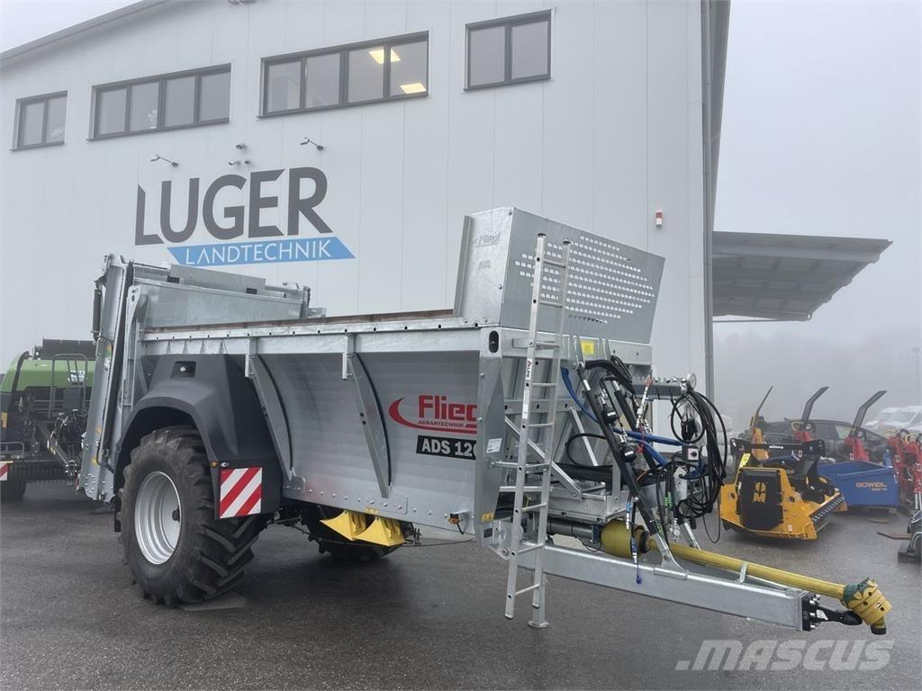 Fliegl ADS 120 Remolques esparcidores de estiércol