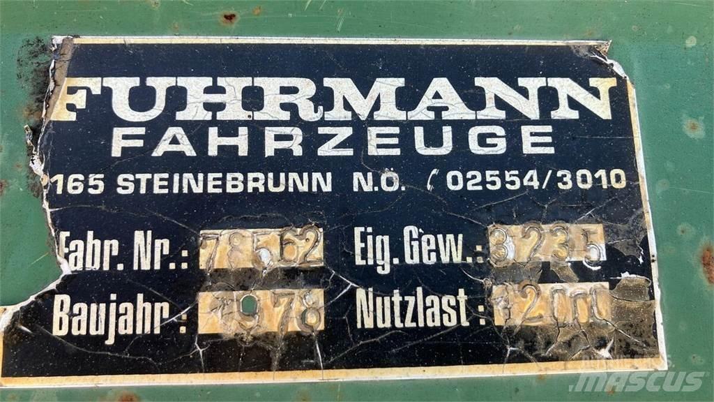 Fuhrmann 12 T Remolques volquete