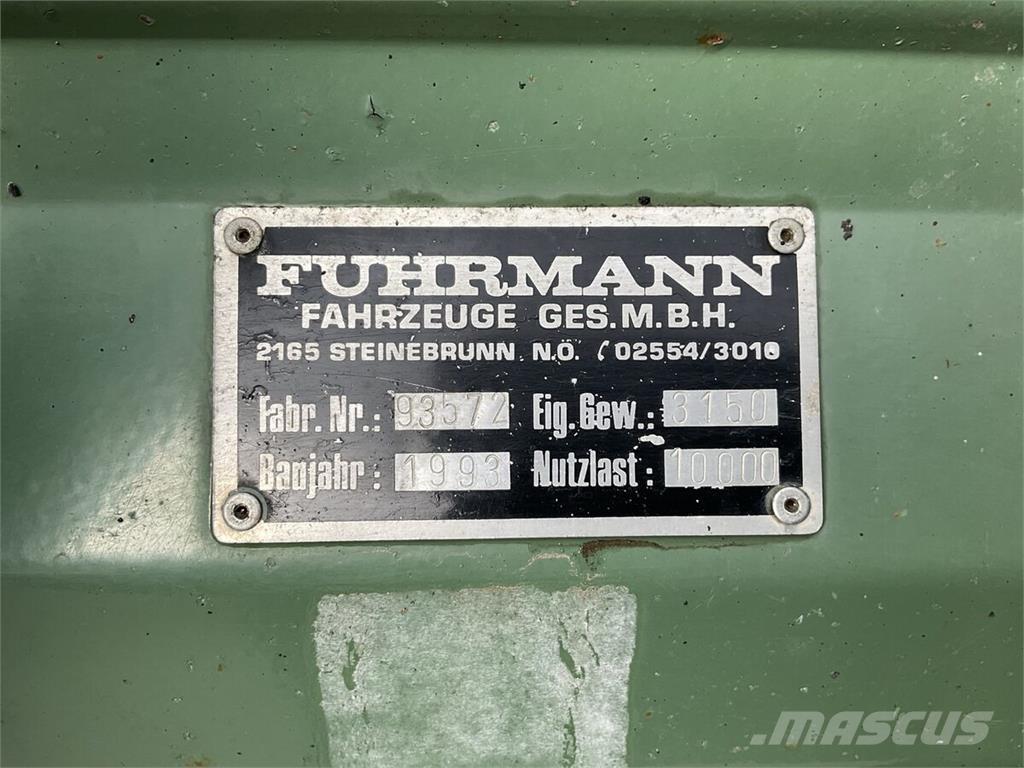 Fuhrmann FF 10.000 Remolques volquete