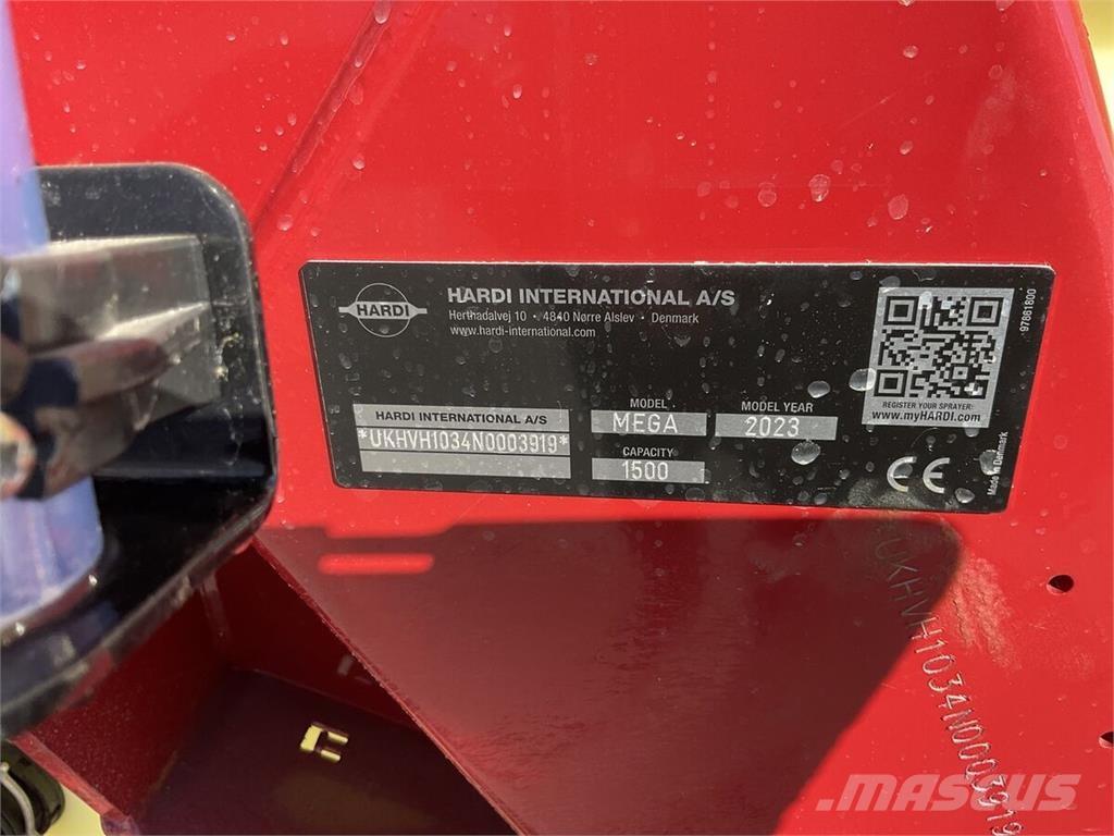Hardi Mega 1500 Pulverizadores arrastrados
