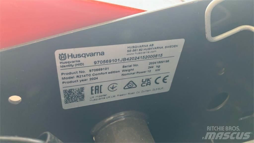 Husqvarna R 214TC Jardinería - Otros