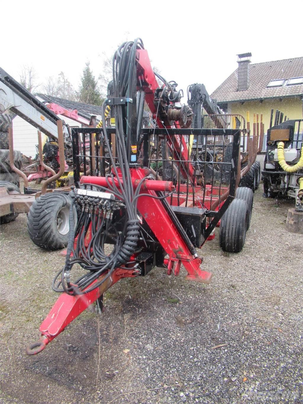 Kesla 2300 + 425 Patu Remolques forestales