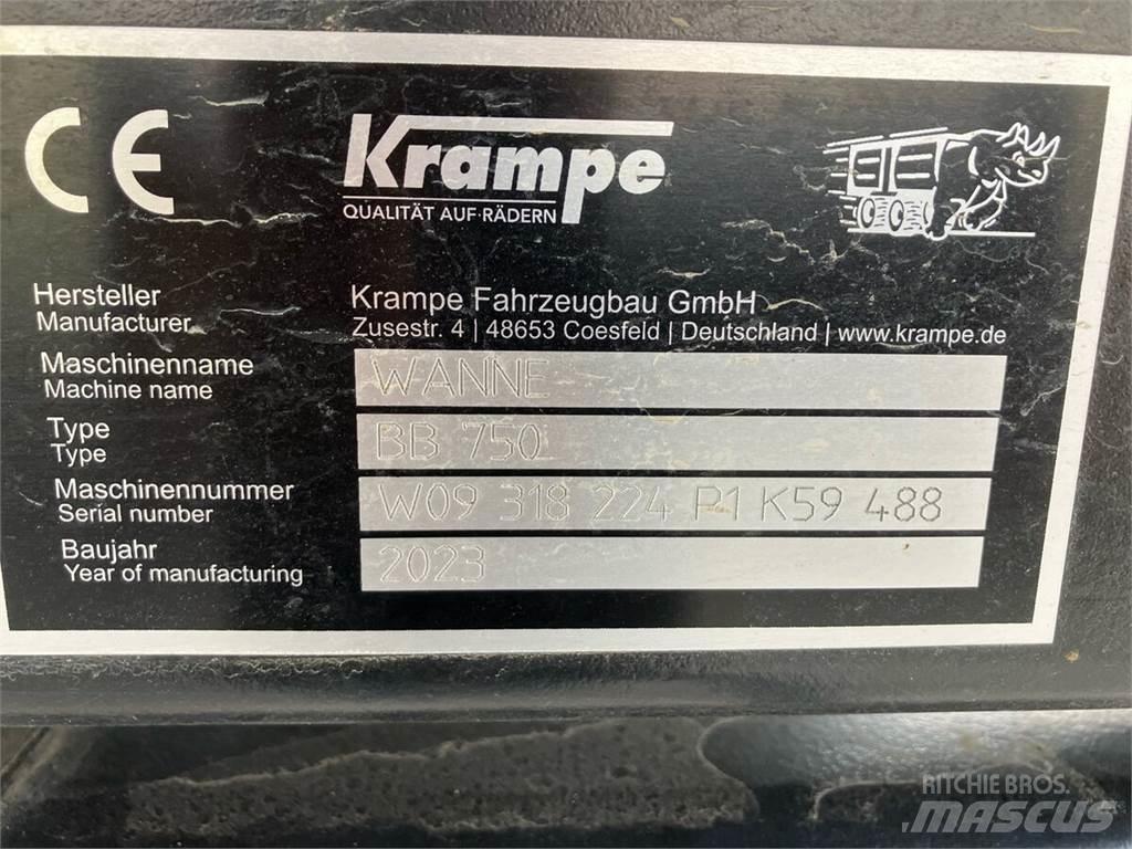 Krampe BigBody 750 Remolques volquete
