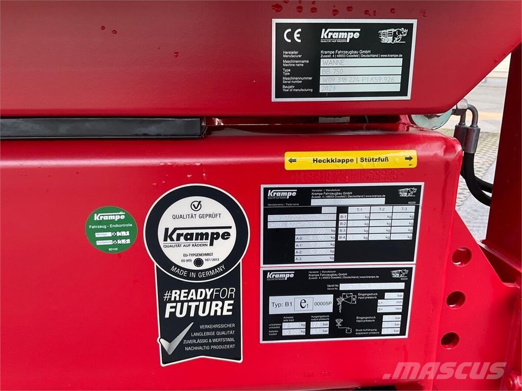 Krampe BigBody 750 Otros remolques