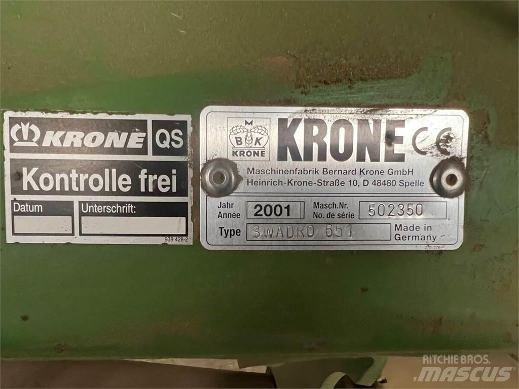 Krone Swadro 651 Hileradoras