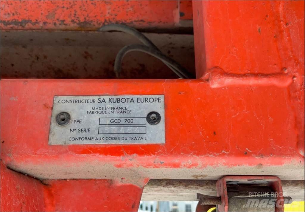 Kubota GCD 700 Jardinería - Otros