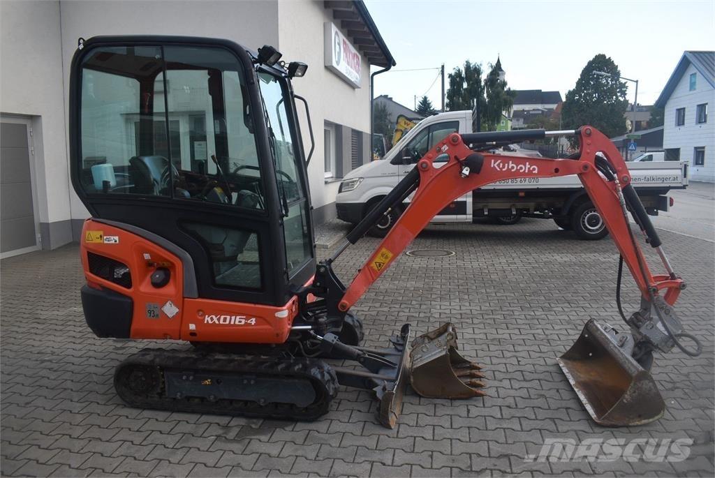Kubota KX016-4 Mini excavadoras < 7t