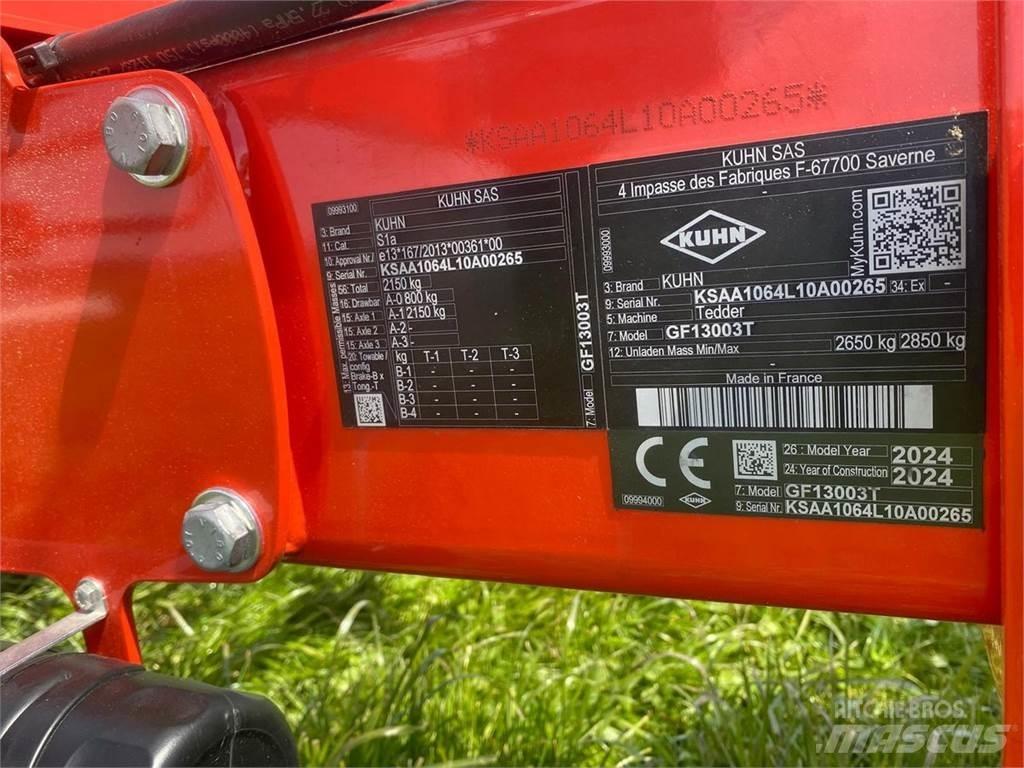 Kuhn GF13003 T Rastrillos y henificadores
