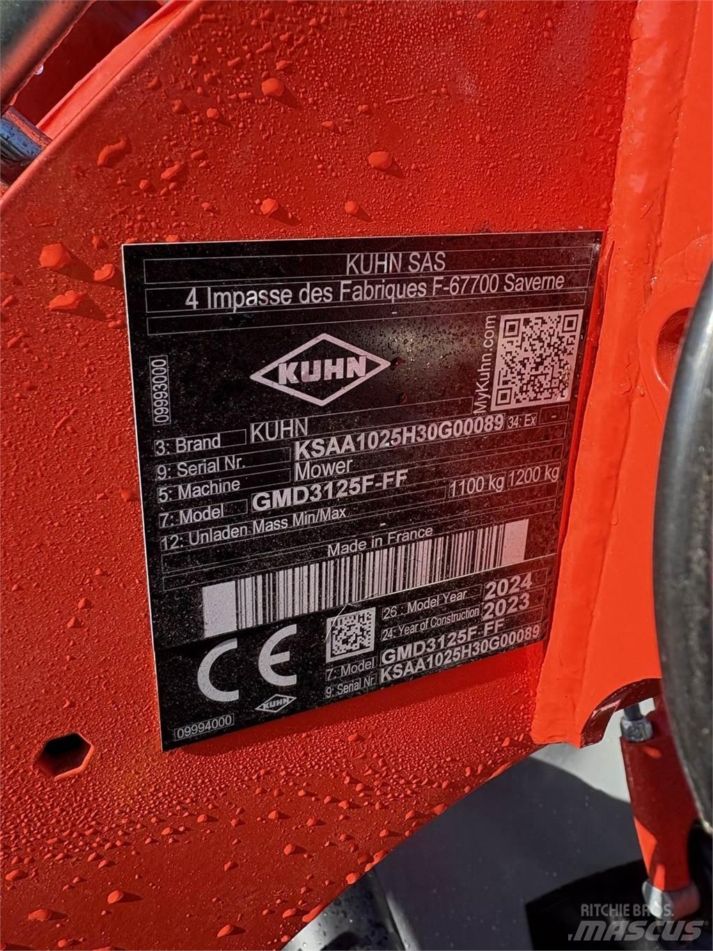Kuhn GMD 3125 F - FF Segadoras