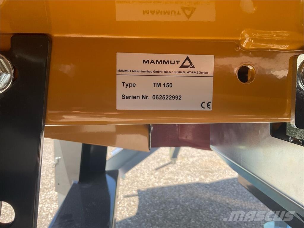 Mammut TM 150 Mezcladoras de cemento y hormigón