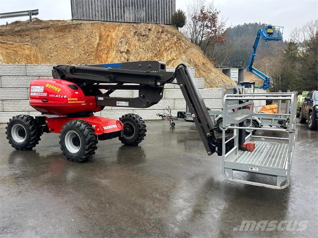 Manitou 160ATJ + Plataforma de trabajo articulada