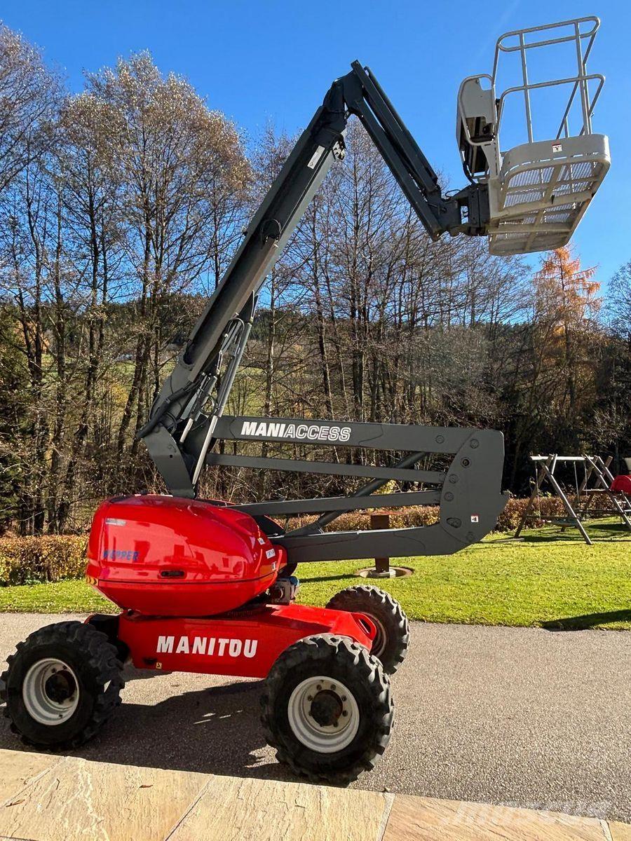 Manitou 160ATJ + Plataforma de trabajo articulada