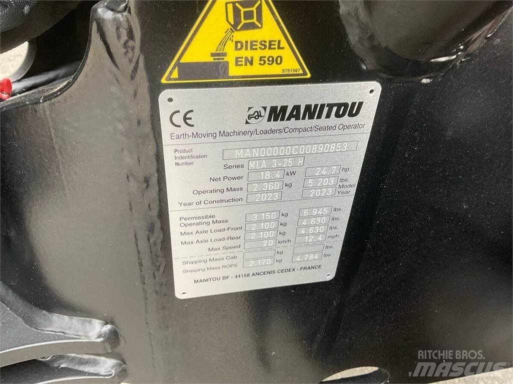 Manitou MLA 3-25 H Palas cargadoras frontales